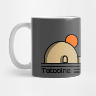 Tatooine Travel Poster Mug